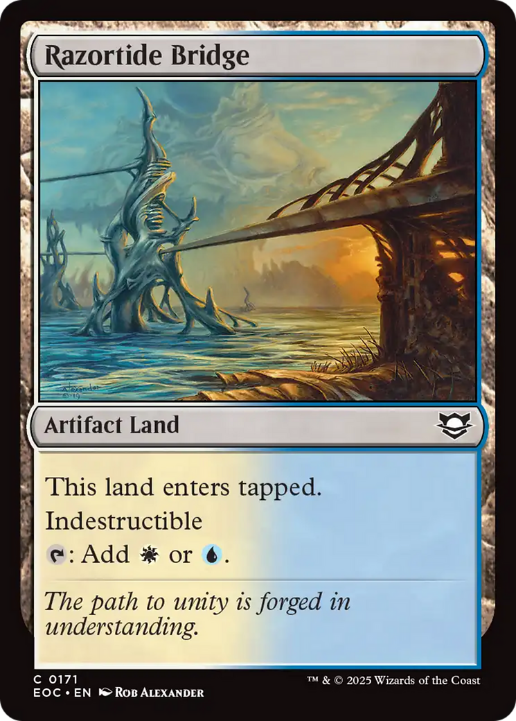 Razortide Bridge [Edge of Eternities Commander] | The CG Realm