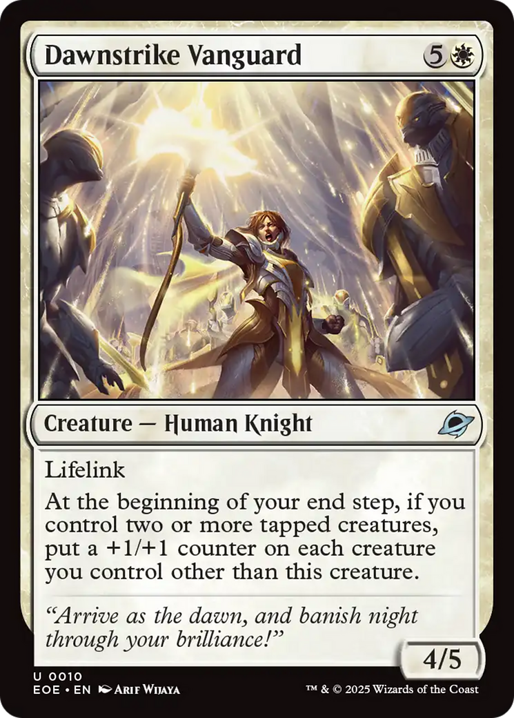 Dawnstrike Vanguard [Edge of Eternities] | The CG Realm