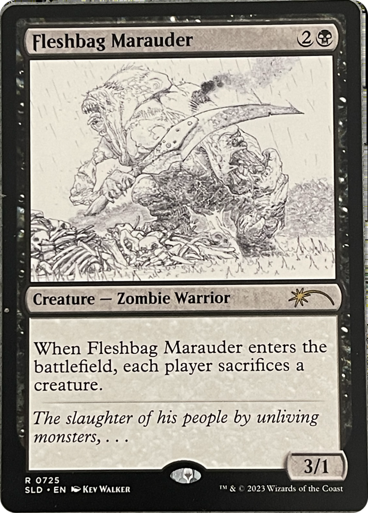 Fleshbag Marauder (Sketch Showcase) [Secret Lair Drop Series] | The CG Realm