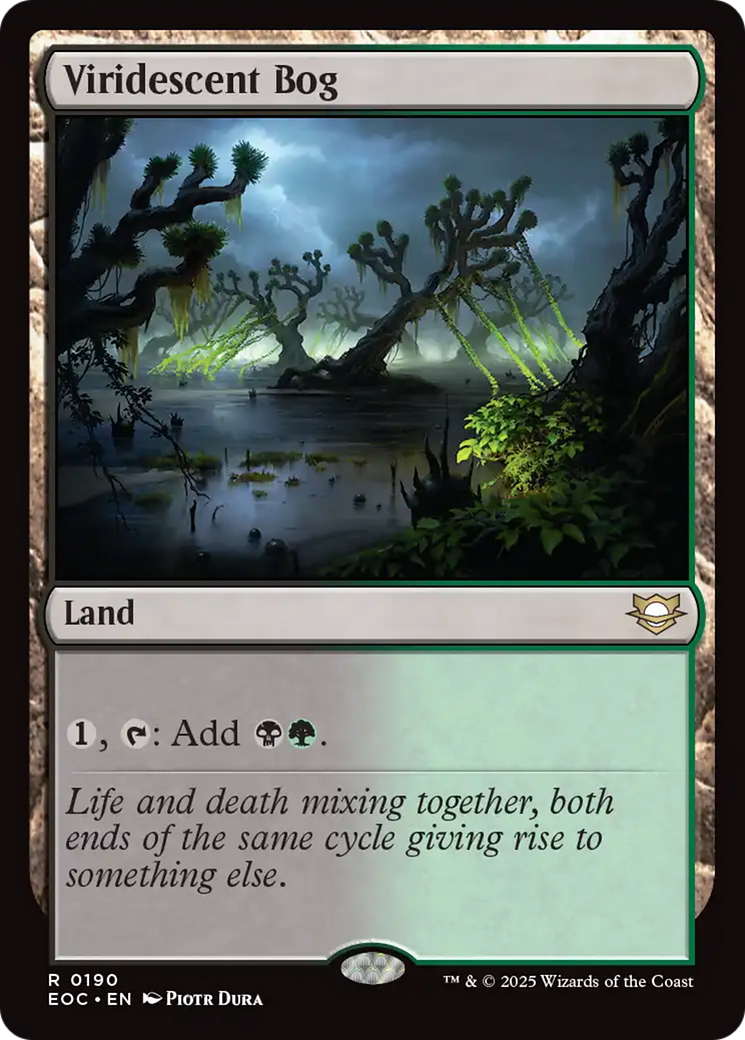 Viridescent Bog [Edge of Eternities Commander] | The CG Realm