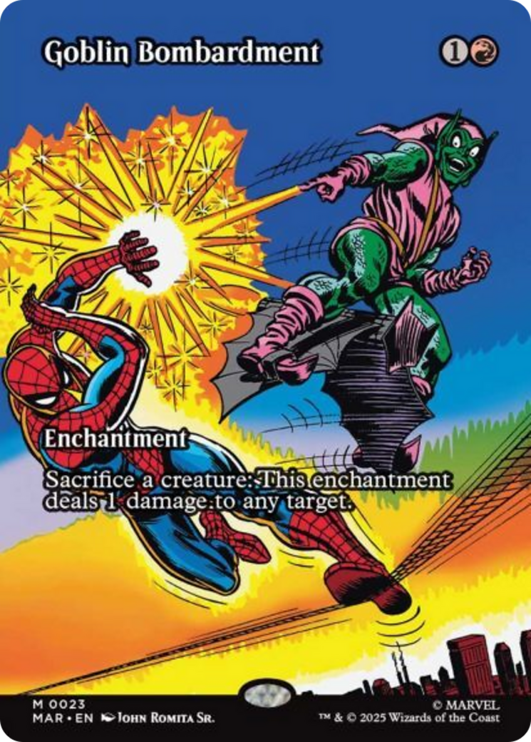 Goblin Bombardment (Borderless) [Marvel's Spider-Man: Eternal-Legal] | The CG Realm