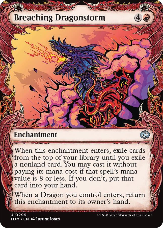 Breaching Dragonstorm (Showcase) [Tarkir: Dragonstorm] | The CG Realm