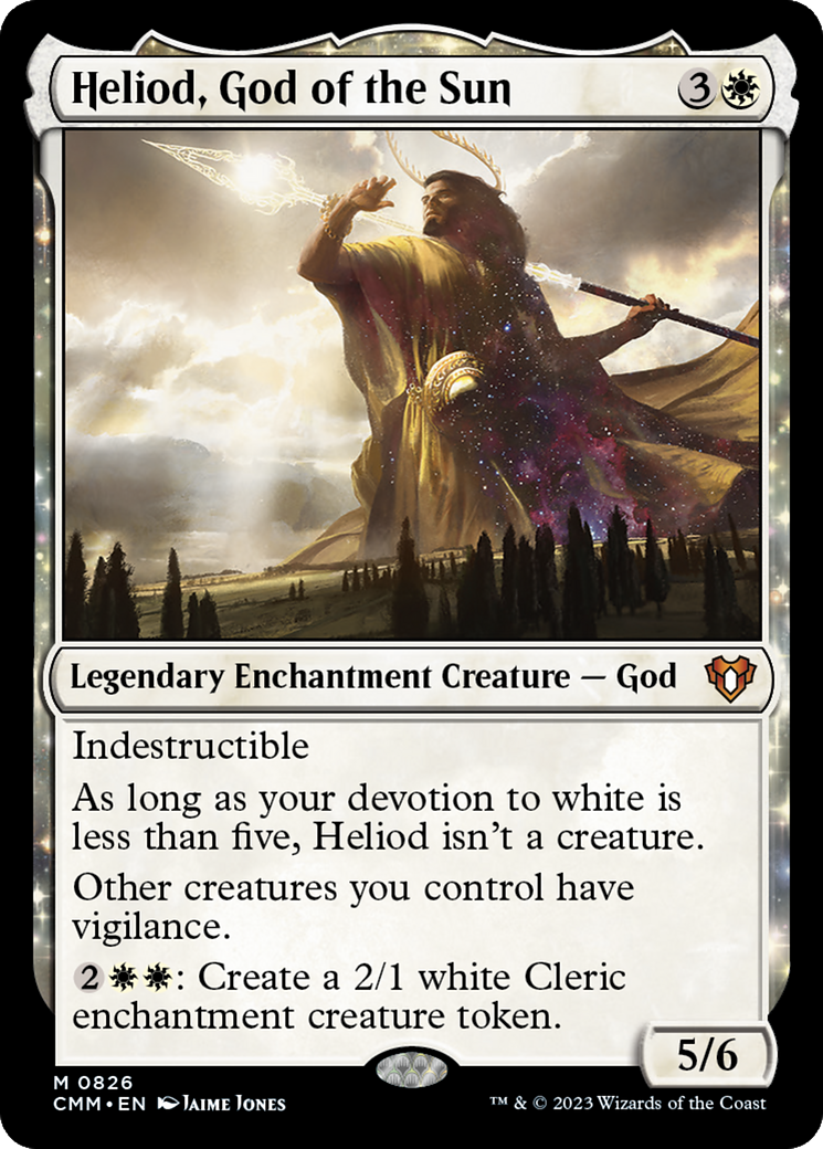 Heliod, God of the Sun [Commander Masters] | The CG Realm