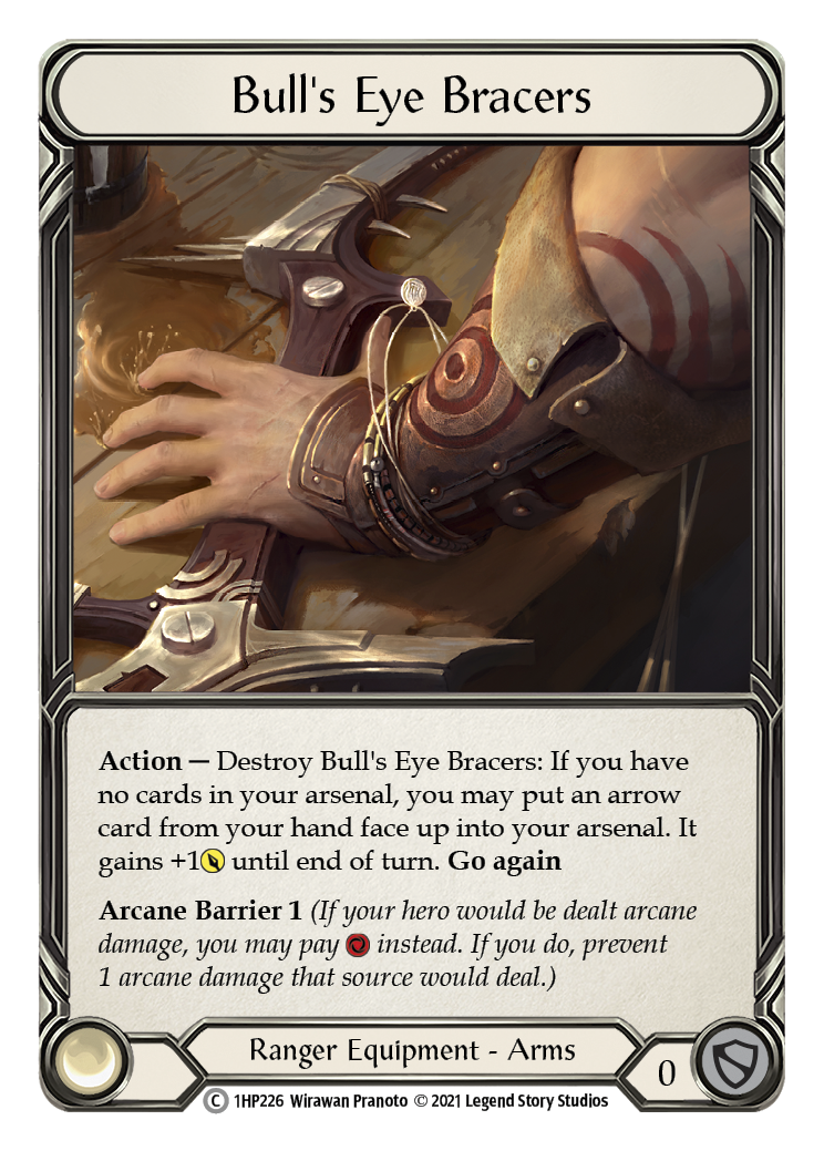 Bull's Eye Bracers [1HP226] (History Pack 1) | The CG Realm
