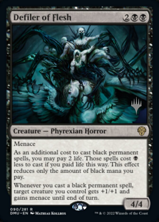 Defiler of Flesh (Promo Pack) [Dominaria United Promos] | The CG Realm