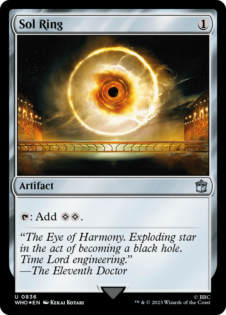 Sol Ring (Surge Foil) [Doctor Who] | The CG Realm