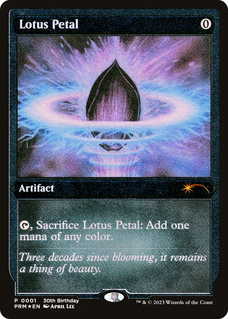 Lotus Petal (P30M-002) - 30th Anniversary Misc Promos Foil