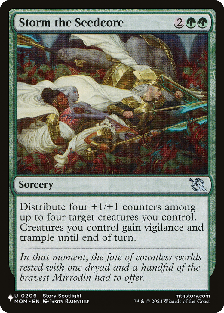 Storm the Seedcore [The List] | The CG Realm