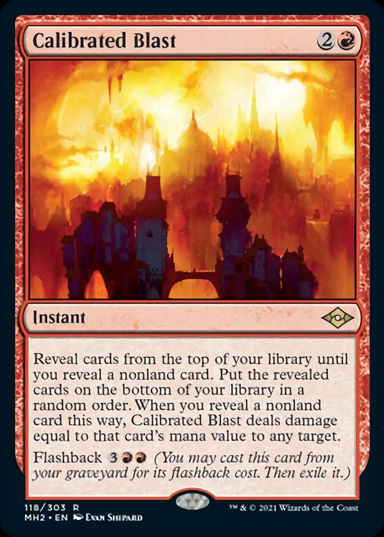 Calibrated Blast (MH2-118) - Modern Horizons 2