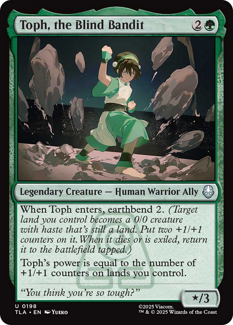 Toph, the Blind Bandit [Avatar: The Last Airbender] | The CG Realm