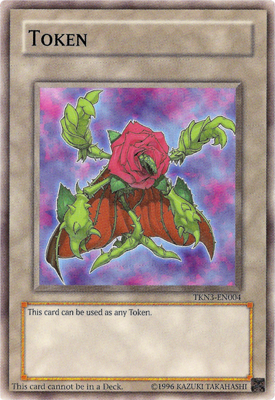 Regenerating Rose Token [TKN3-EN004] Common | The CG Realm