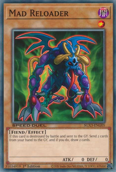 Mad Reloader [SGX3-ENG05] Common | The CG Realm