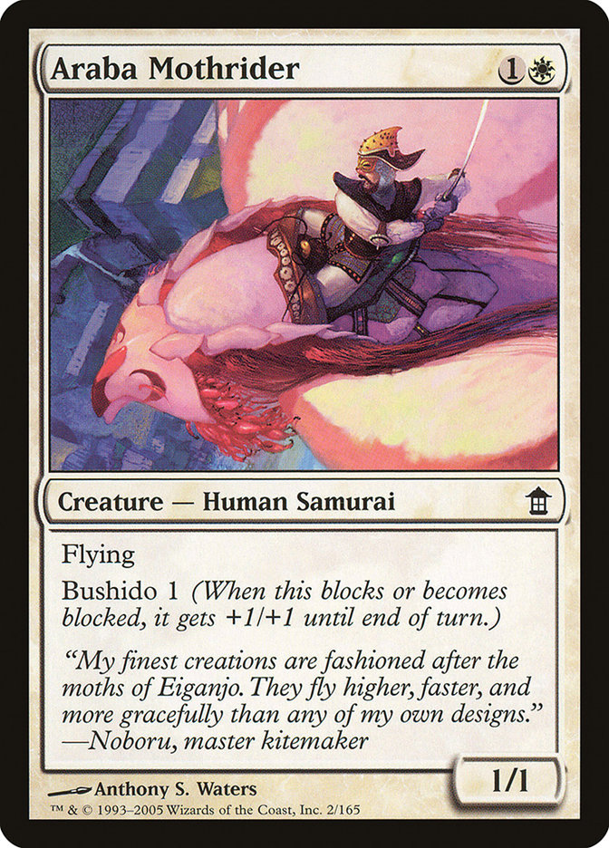 Araba Mothrider [Saviors of Kamigawa] | The CG Realm