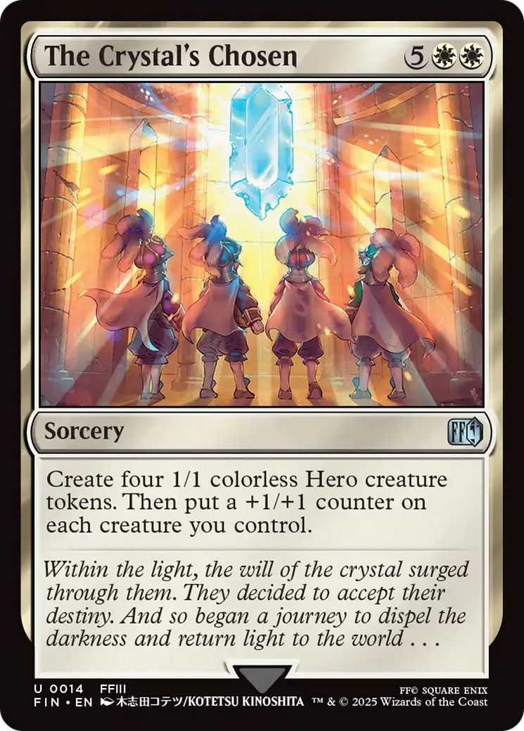 The Crystal's Chosen [FINAL FANTASY] | The CG Realm