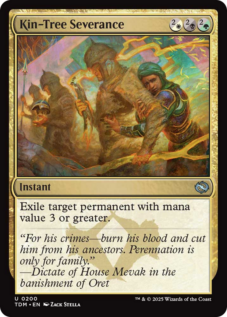 Kin-Tree Severance [Tarkir: Dragonstorm] | The CG Realm