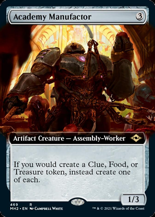 Academy Manufactor (Extended Art) (MH2-469) - Modern Horizons 2: (Extended Art)