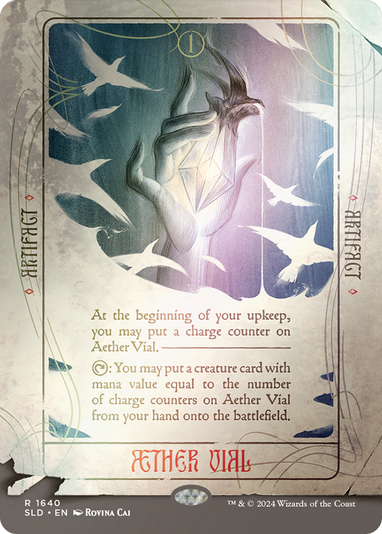 Aether Vial (Rainbow Foil) [Secret Lair Drop Series] | The CG Realm