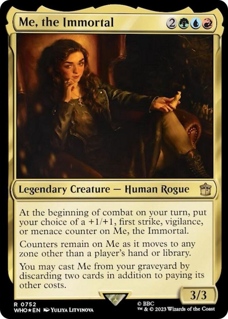 Me, the Immortal (Surge Foil) [Doctor Who] | The CG Realm