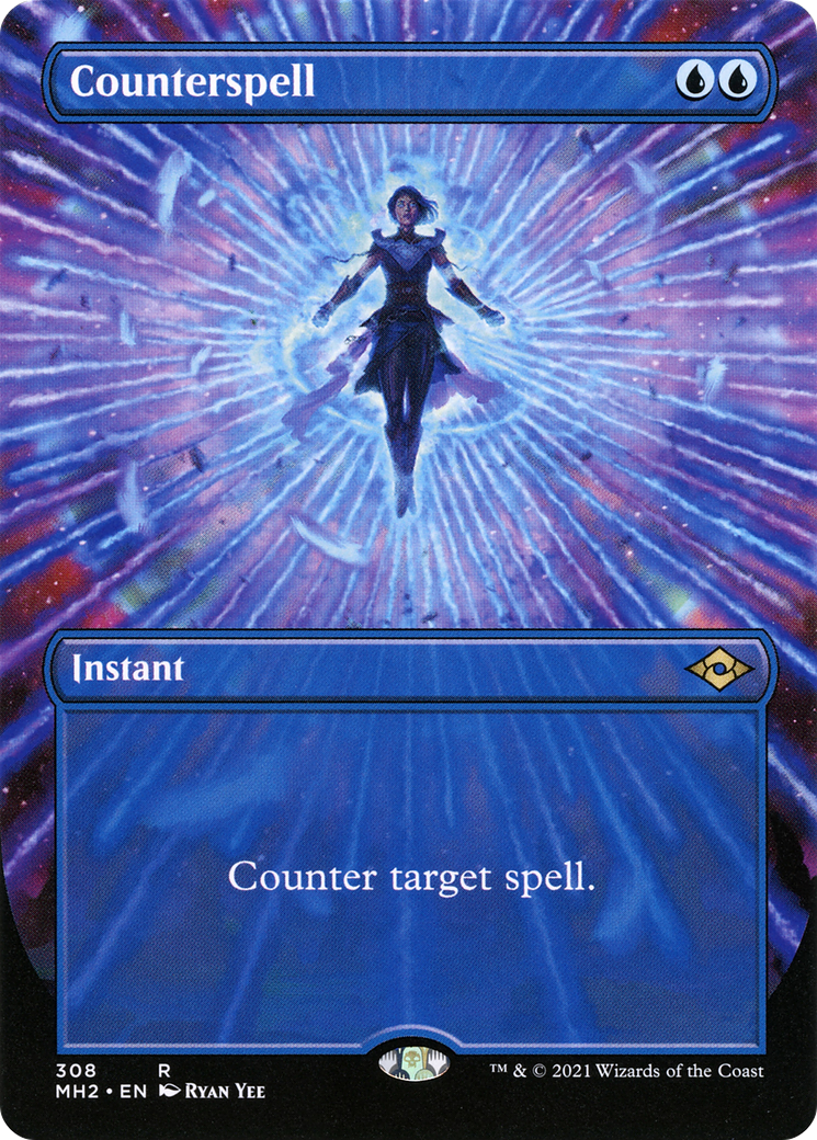 Counterspell (Borderless) (MH2-308) - Modern Horizons 2