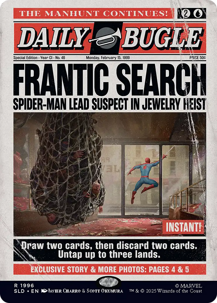 Frantic Search (1996) [Secret Lair Drop Series] | The CG Realm