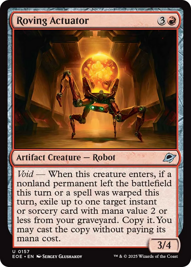 Roving Actuator [Edge of Eternities] | The CG Realm