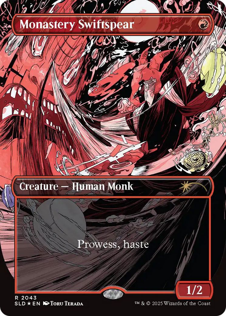 Monastery Swiftspear (2043) (Raised Foil) [Secret Lair Drop Series] | The CG Realm