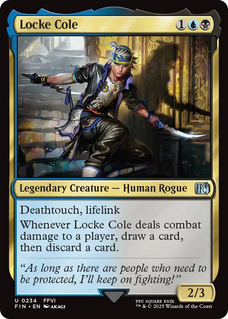 Locke Cole [FINAL FANTASY] | The CG Realm