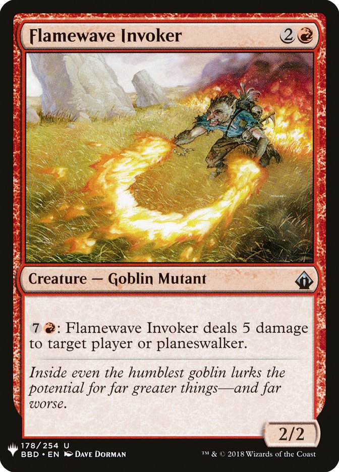 Flamewave Invoker [Mystery Booster] | The CG Realm