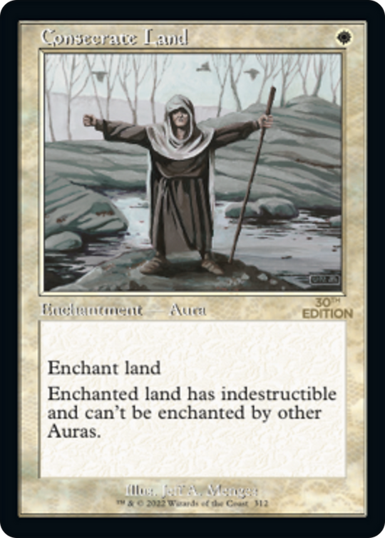 Consecrate Land (Retro Frame) (30A-312) - 30th Anniversary Edition