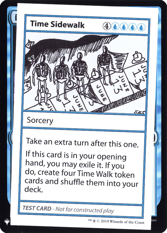 Time Sidewalk [Mystery Booster Playtest Cards] | The CG Realm
