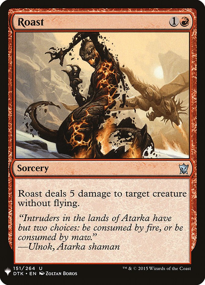 Roast [Mystery Booster] | The CG Realm