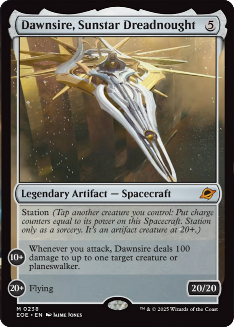 Dawnsire, Sunstar Dreadnought [Edge of Eternities] | The CG Realm