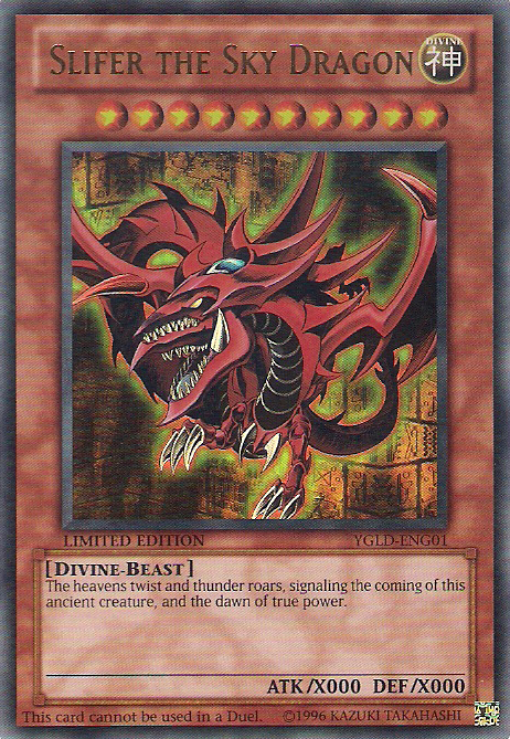 Slifer the Sky Dragon [YGLD-ENG01] Ultra Rare | The CG Realm