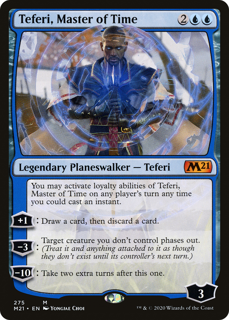 Teferi, Master of Time (275) (M21-275) - Core Set 2021