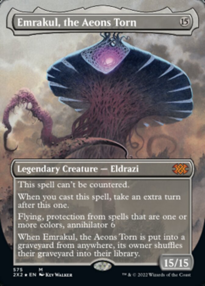 Emrakul, the Aeons Torn (Textured Foil) [Double Masters 2022] | The CG Realm