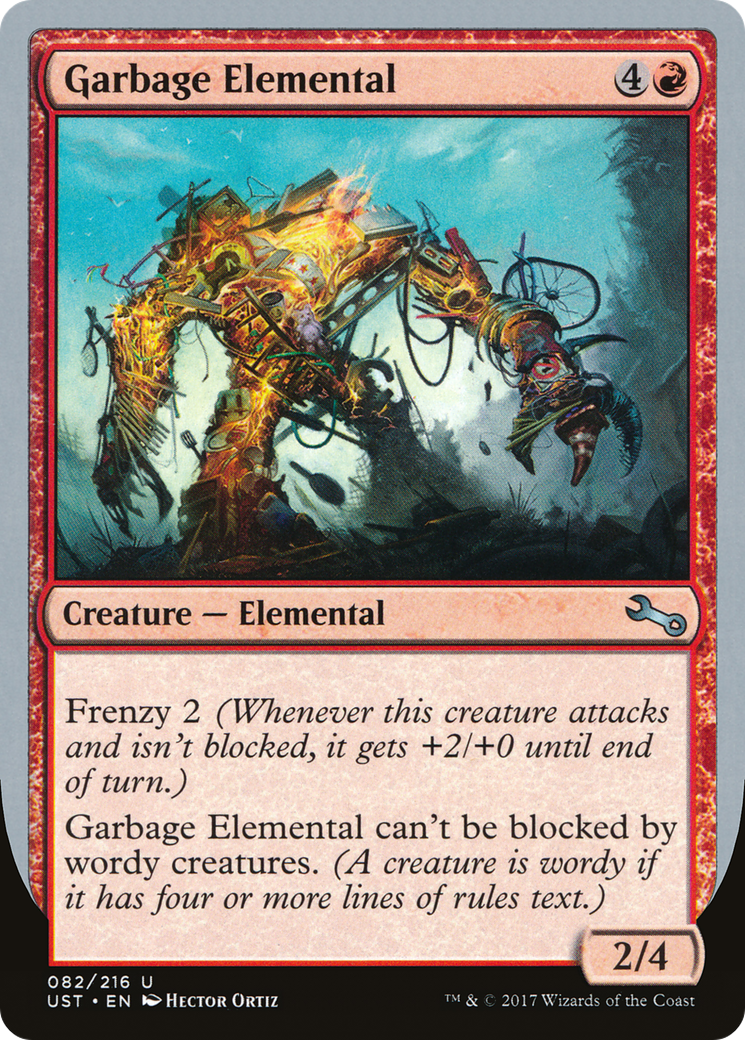 Garbage Elemental (A) (UST-82A) - Unstable