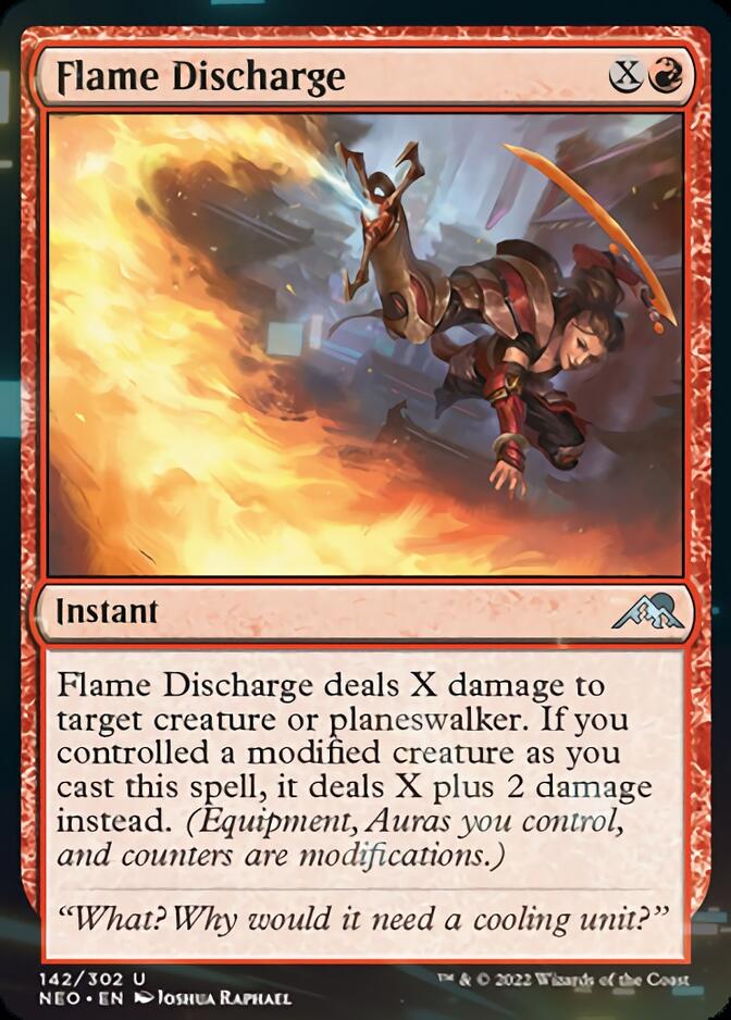 Flame Discharge [Kamigawa: Neon Dynasty] | The CG Realm