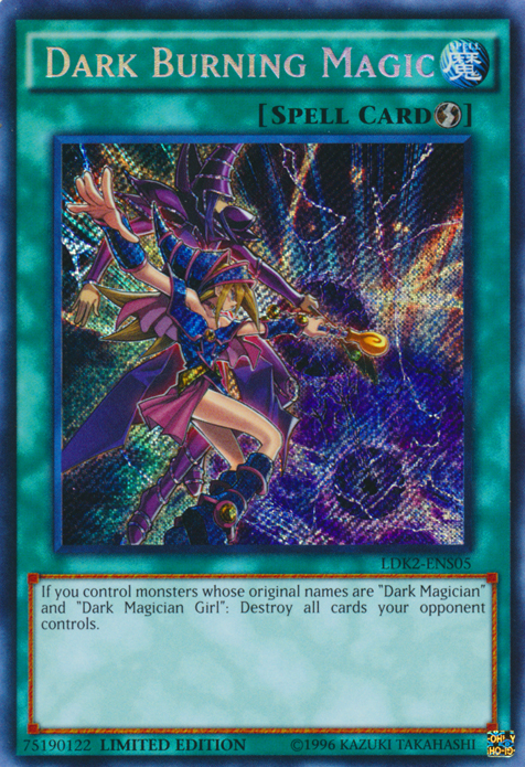 Dark Burning Magic [LDK2-ENS05] Secret Rare | The CG Realm