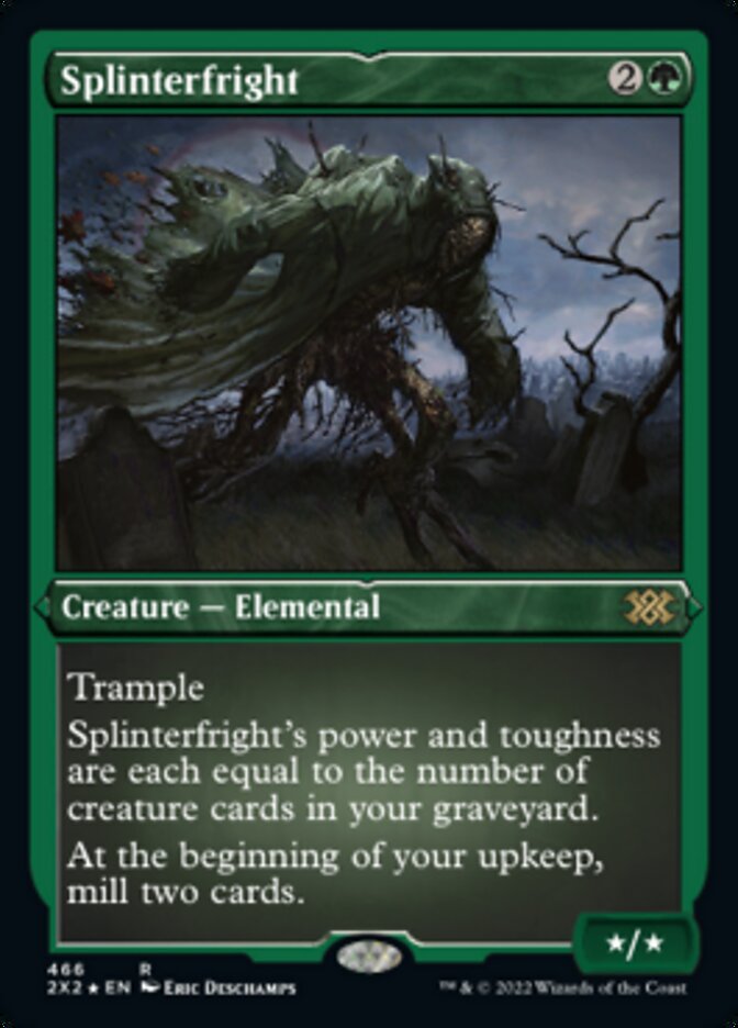 Splinterfright (Foil Etched) [Double Masters 2022] | The CG Realm