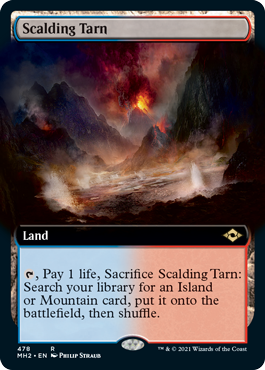 Scalding Tarn (Extended Art) [Modern Horizons 2] | The CG Realm