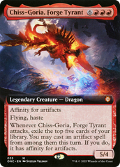 Chiss-Goria, Forge Tyrant (Extended Art) [Phyrexia: All Will Be One Commander] | The CG Realm