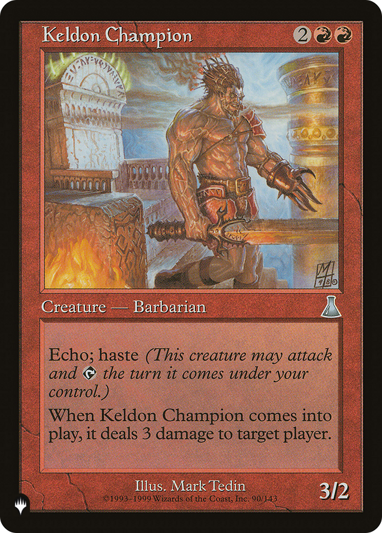 Keldon Champion [The List] | The CG Realm