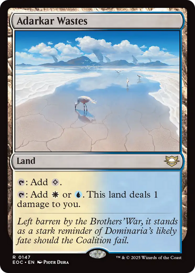 Adarkar Wastes [Edge of Eternities Commander] | The CG Realm