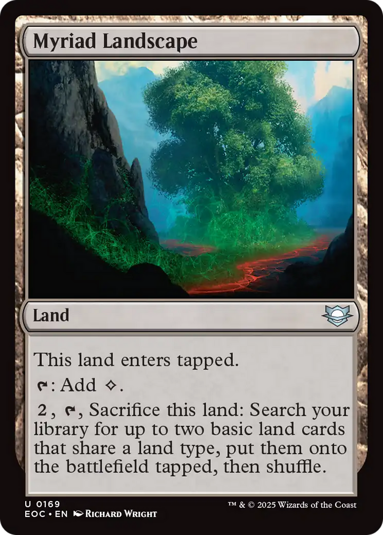 Myriad Landscape [Edge of Eternities Commander] | The CG Realm