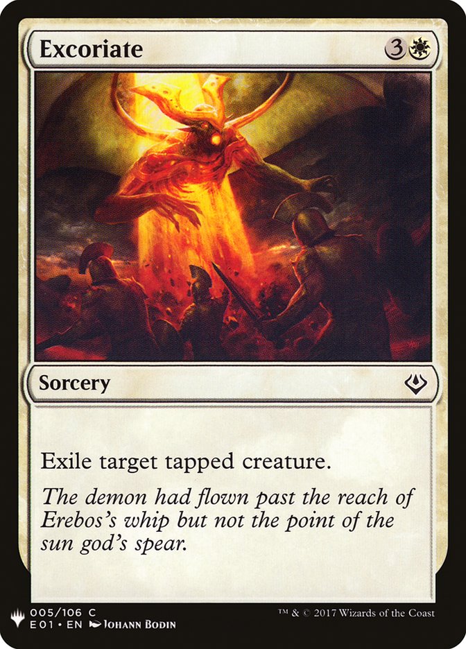Excoriate [Mystery Booster] | The CG Realm