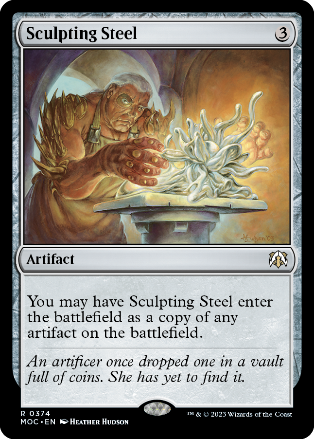 Sculpting Steel [March of the Machine Commander] | The CG Realm