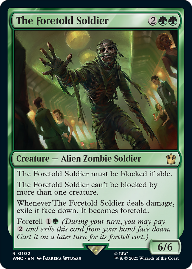 The Foretold Soldier [Doctor Who] | The CG Realm