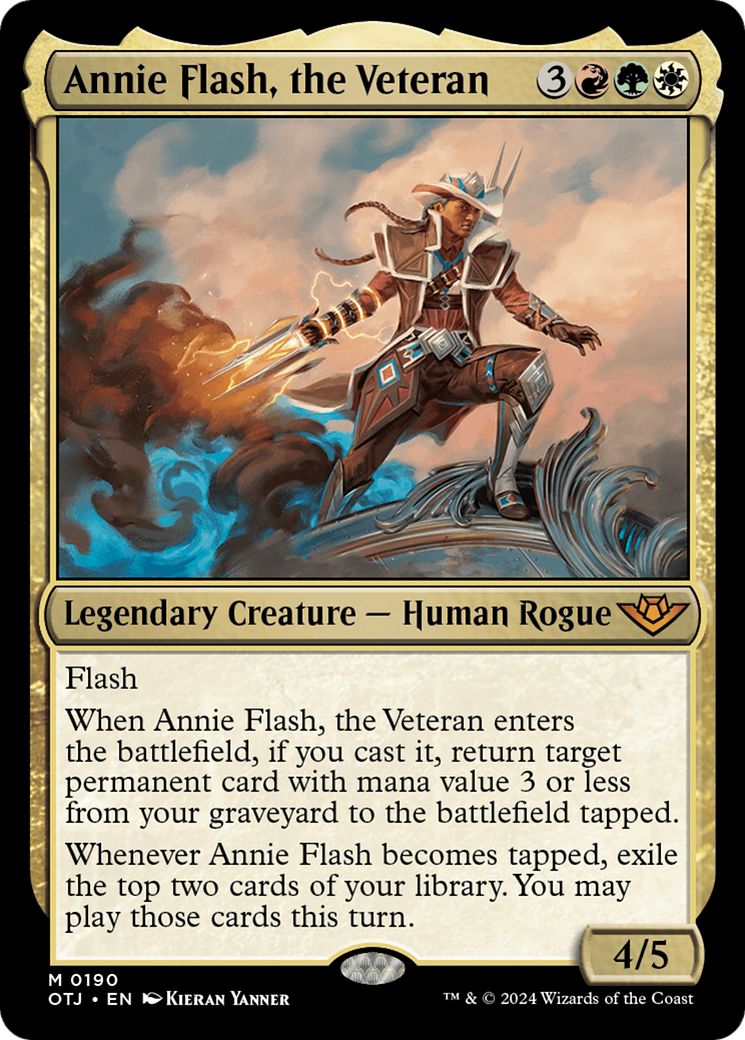 Annie Flash, the Veteran [Outlaws of Thunder Junction] | The CG Realm