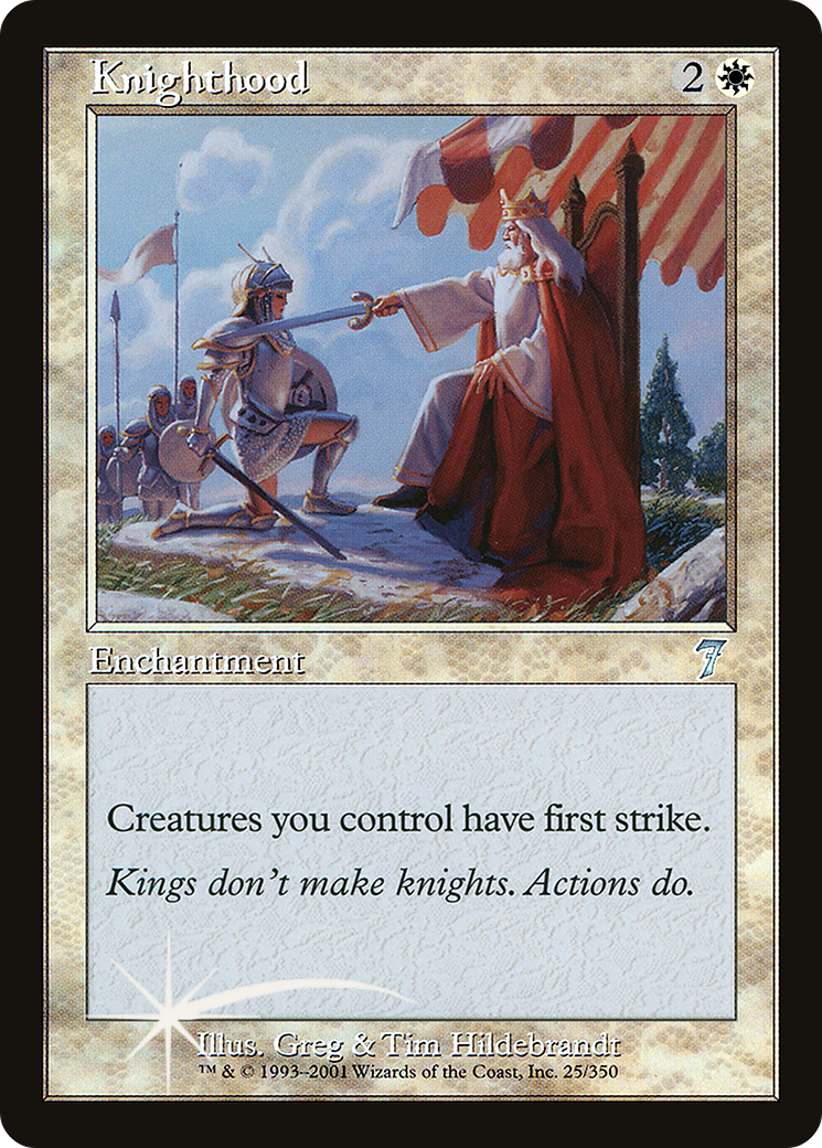 Knighthood (7ED-025) - 7th Edition