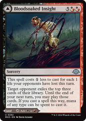 Bloodsoaked Insight // Sanguine Morass [Modern Horizons 3] | The CG Realm